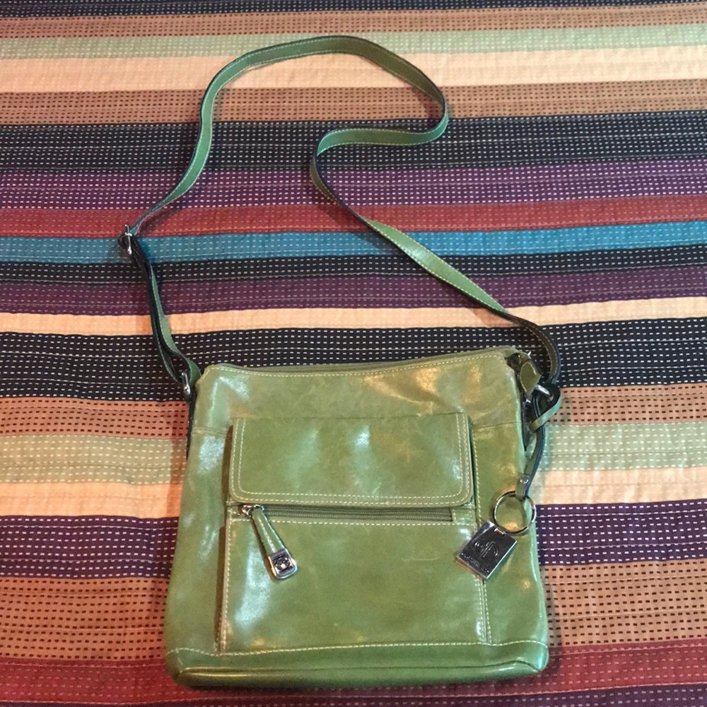 Giani Bernini Nappa Leather Venice Crossbody Bag